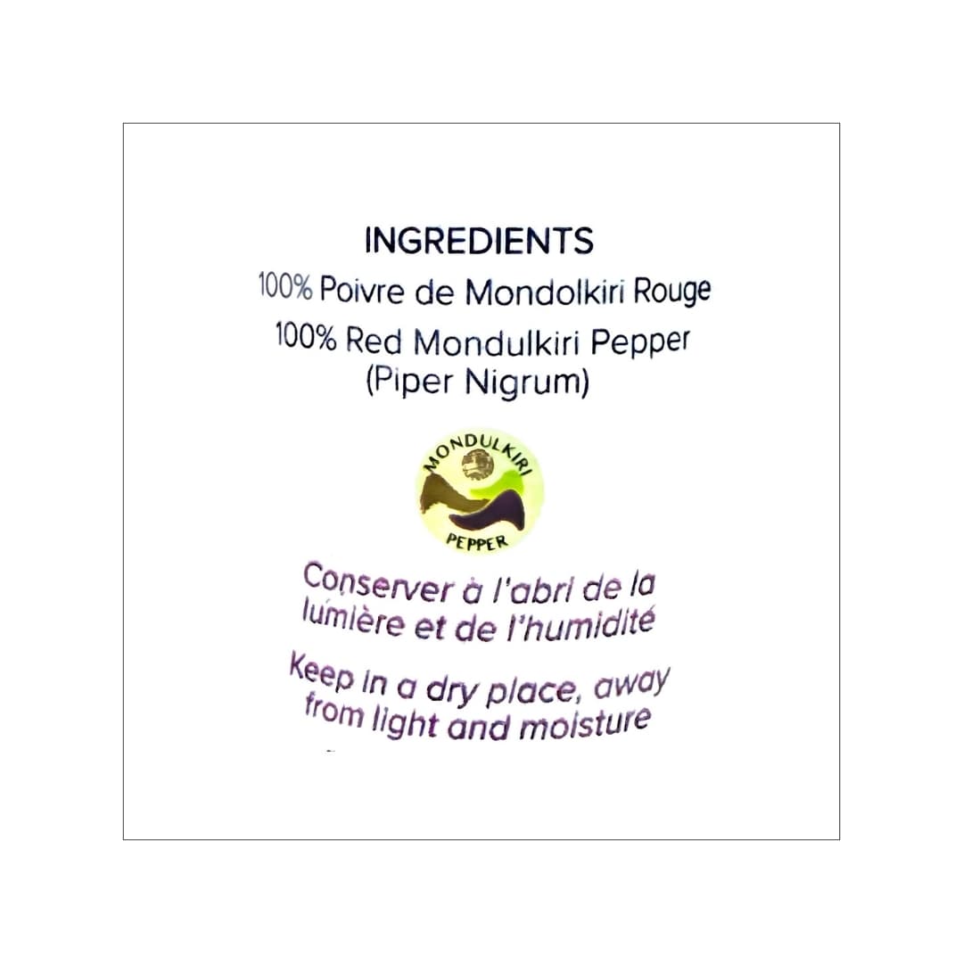 Mondulkiri Red Pepper Grinder - La Plantation 2