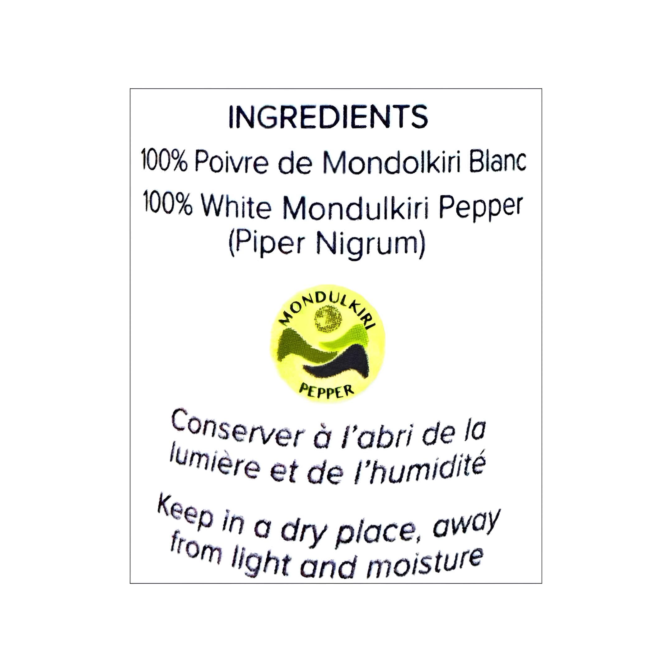Mondulkiri White Pepper Grinder 2