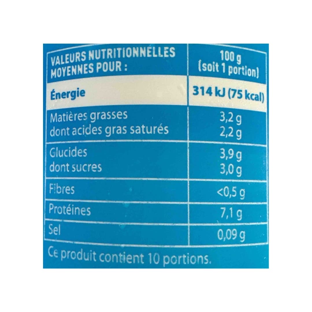 Plain White Cheese with 3.2% Fat 2