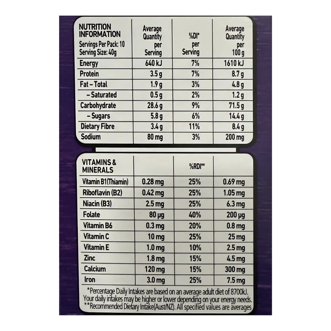 Plus Iron Nutty Clusters & Cashews 3