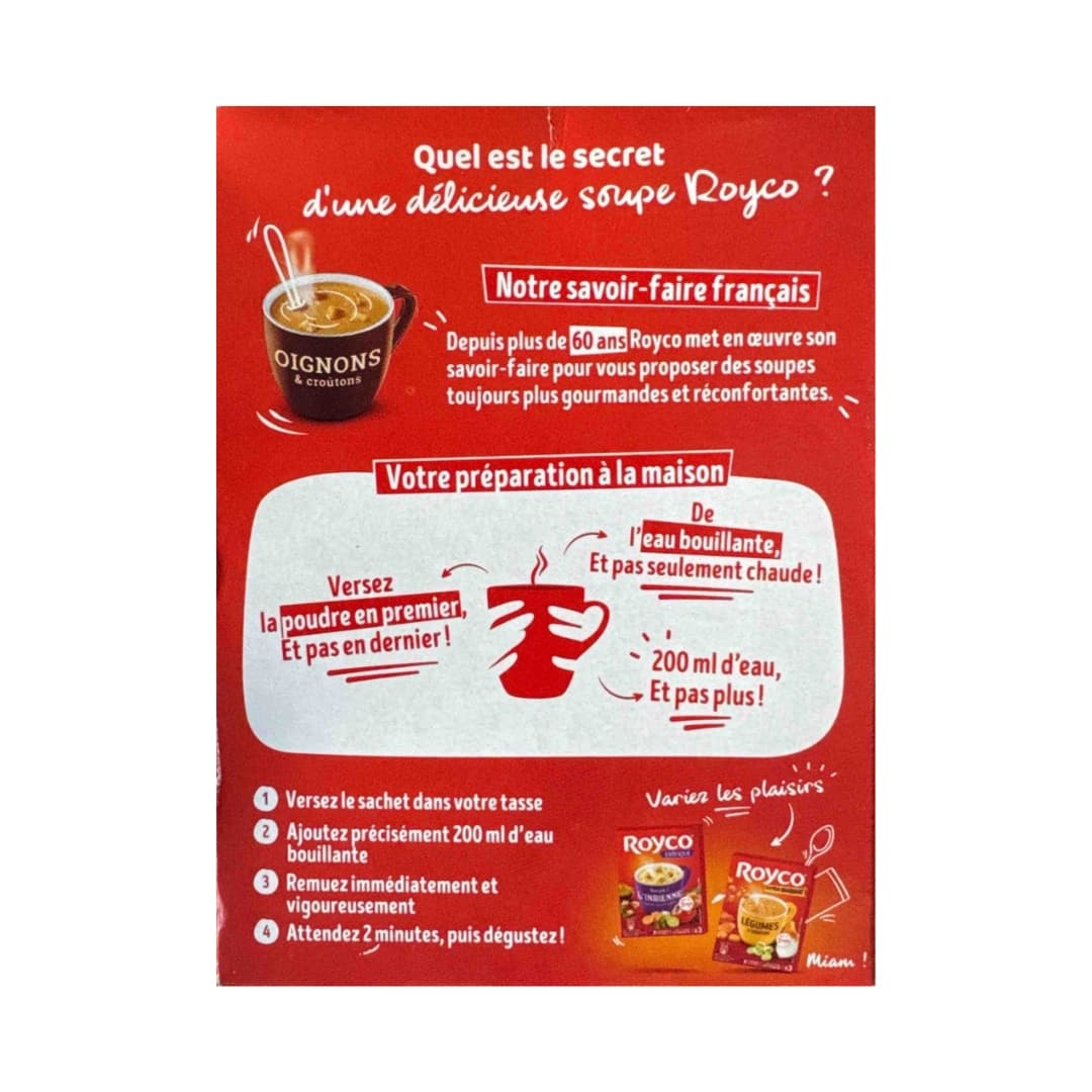Soup Onion & Croutons - Royco 3