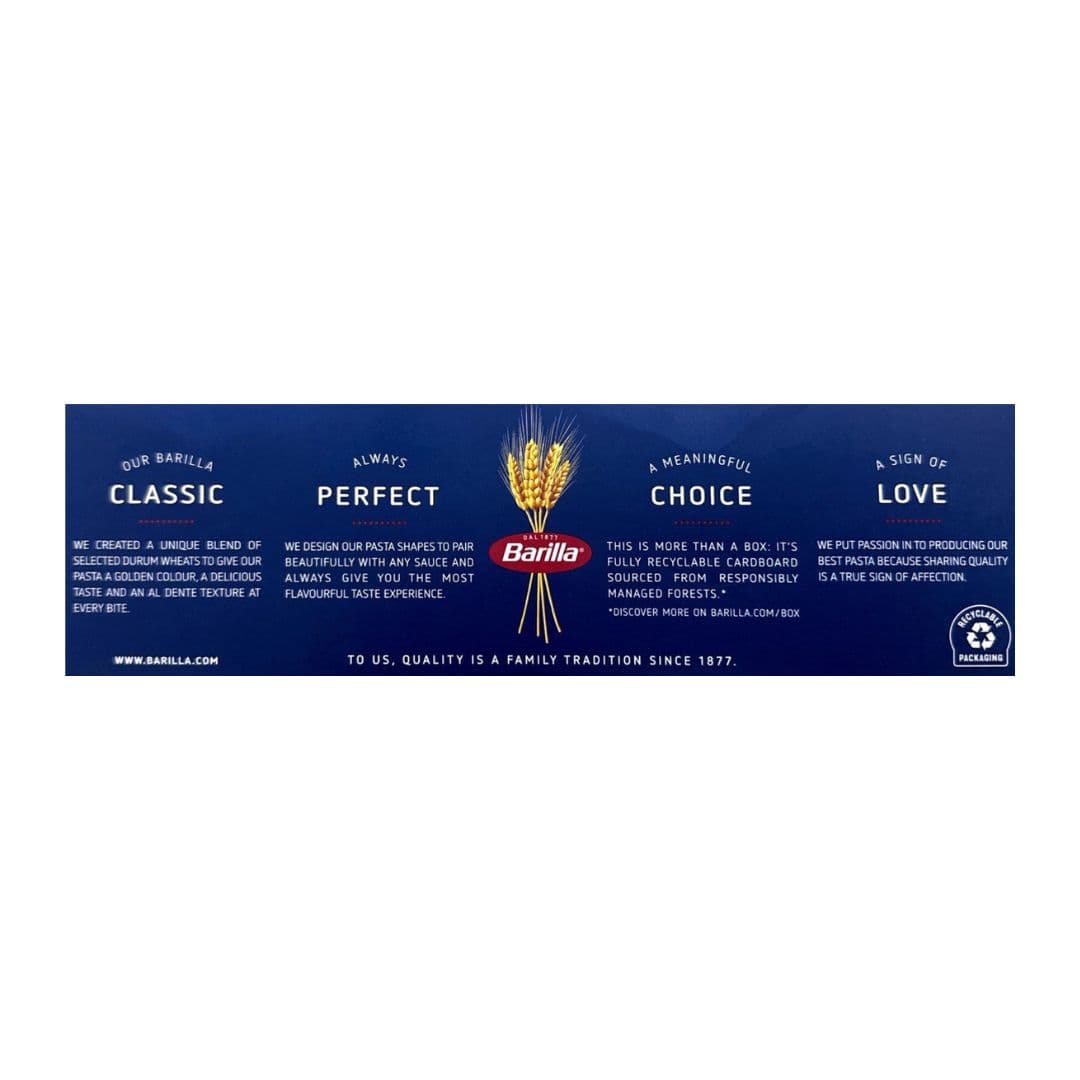 ស្ពាកាទីសសៃស្ដើង- Barilla 3