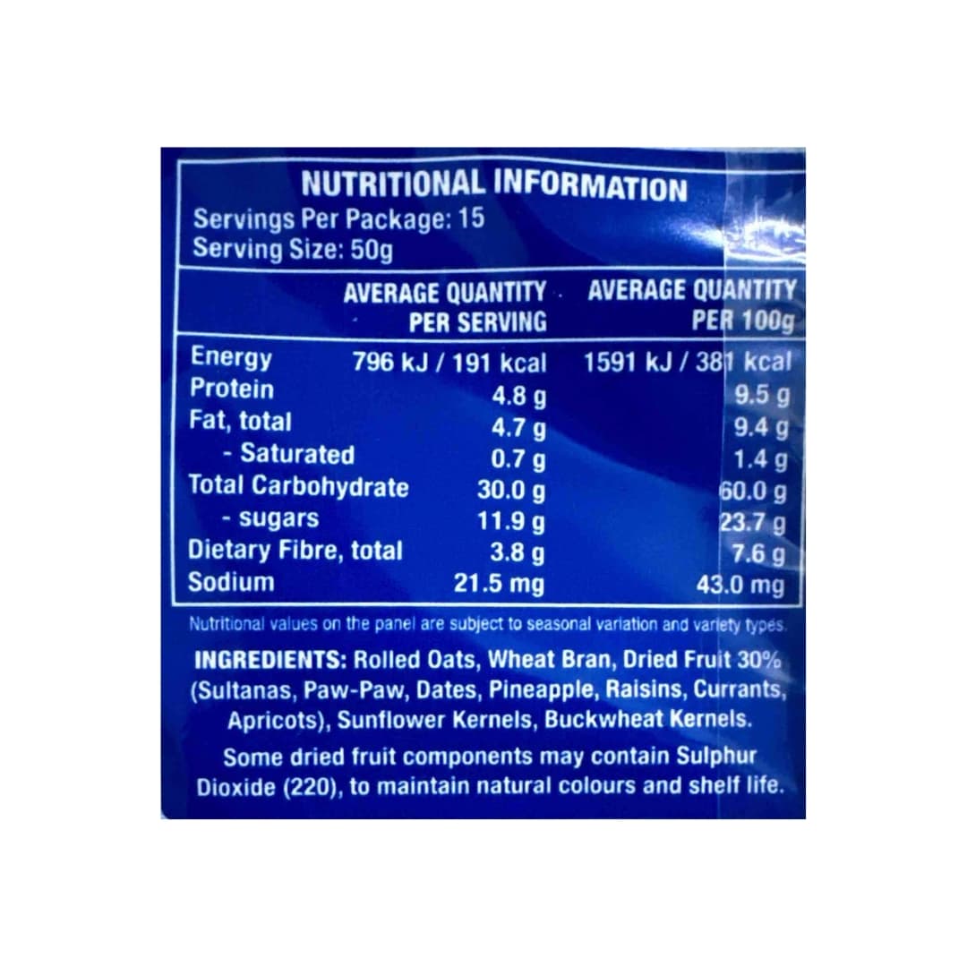 Premium Muesli Full of Fruit Cereal 2