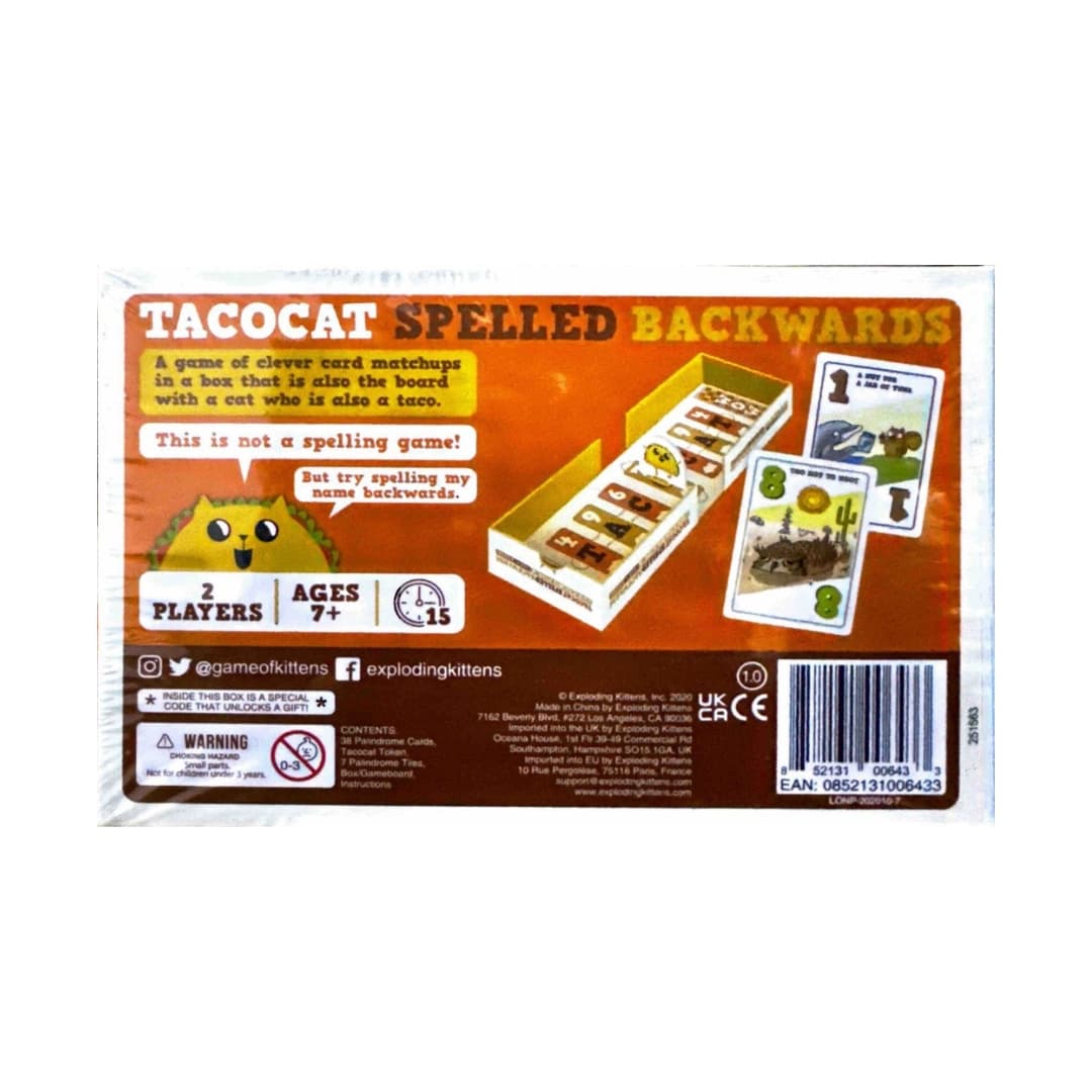 Taco Spelled Backwards 2