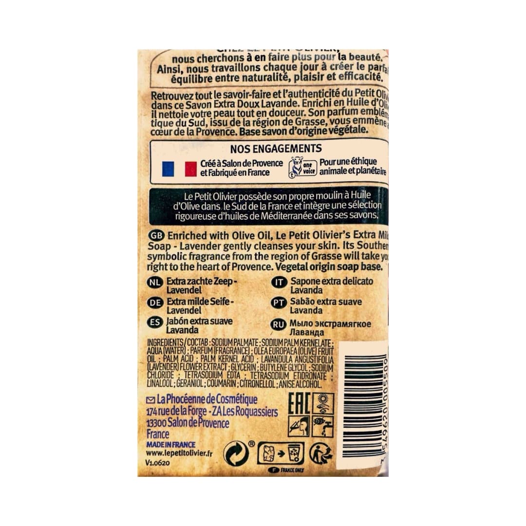 Extra Mild Soap Lavender - Le Petit Olivier 2