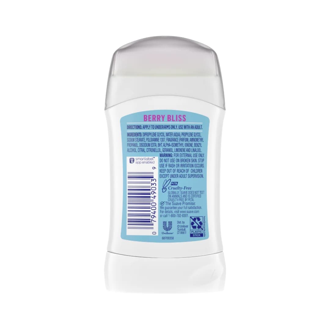 Fresh Vibes Berry Bliss Deodorant - Suave 2