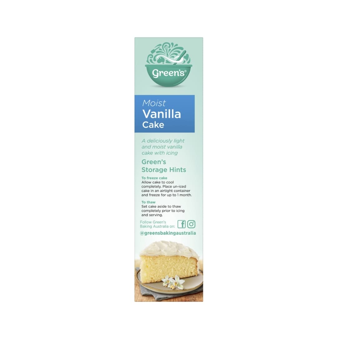 Vanilla Cake - Green's 2