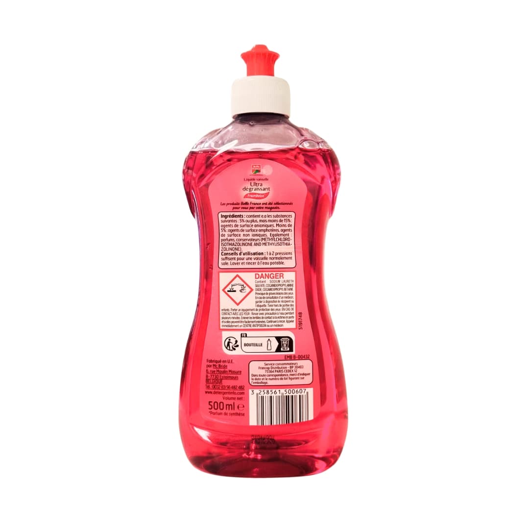 Ultra Degreasing Dishwash Liquid Raspberry 2