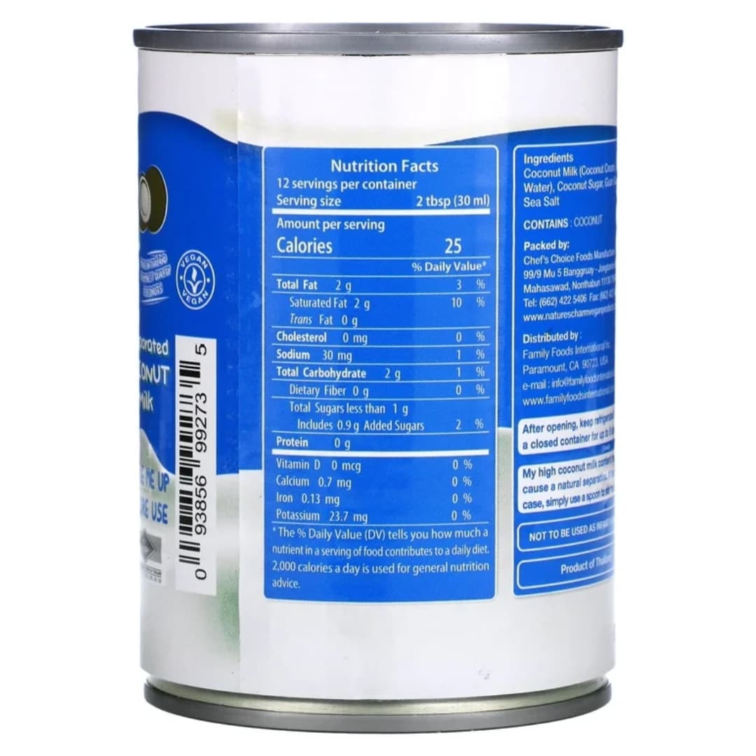 Evaporated Coconut Milk - Nature's Charm 3