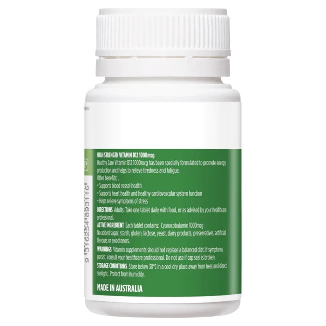 High Strength Vitamin B12 1000mcg 4