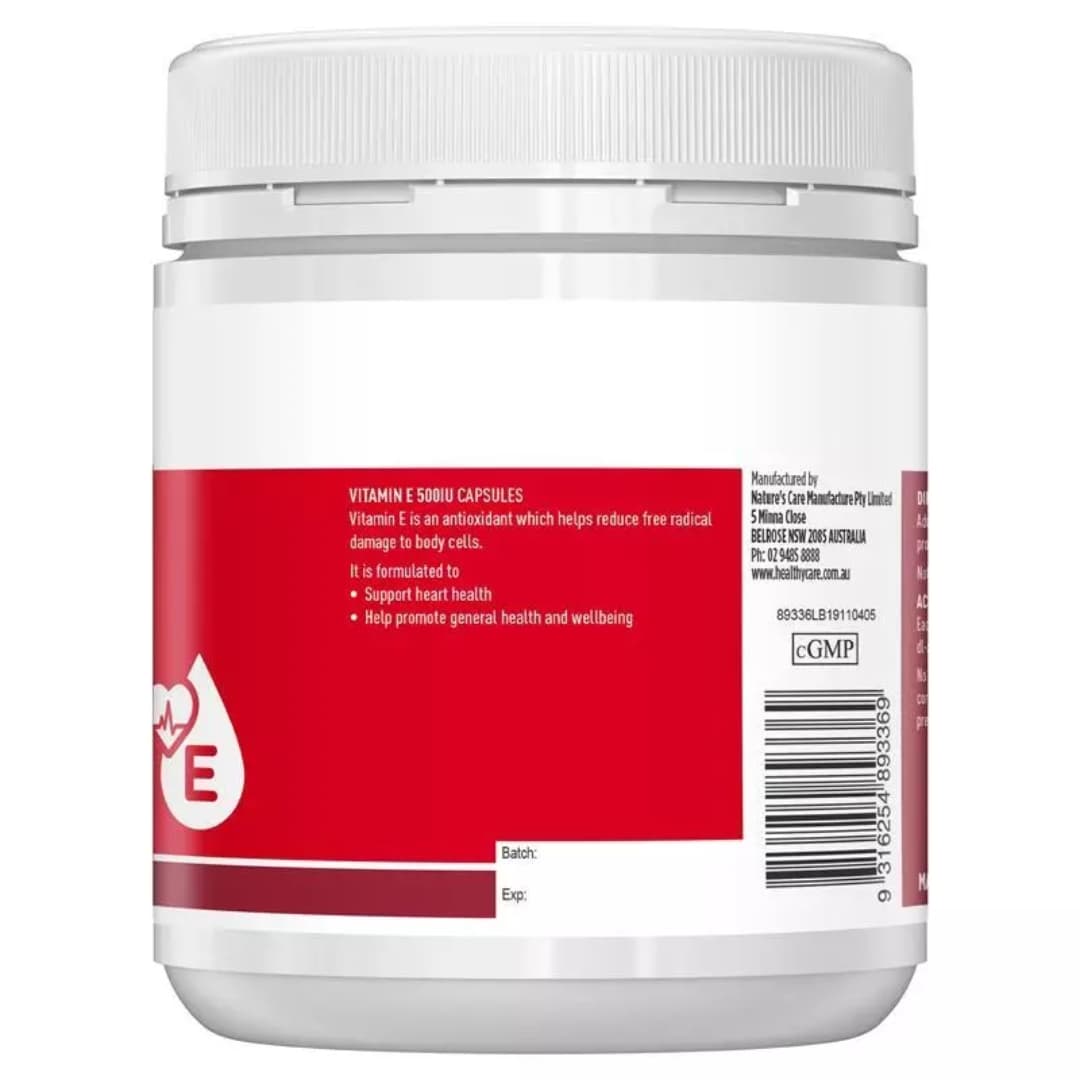 Vitamine E 500IU 2