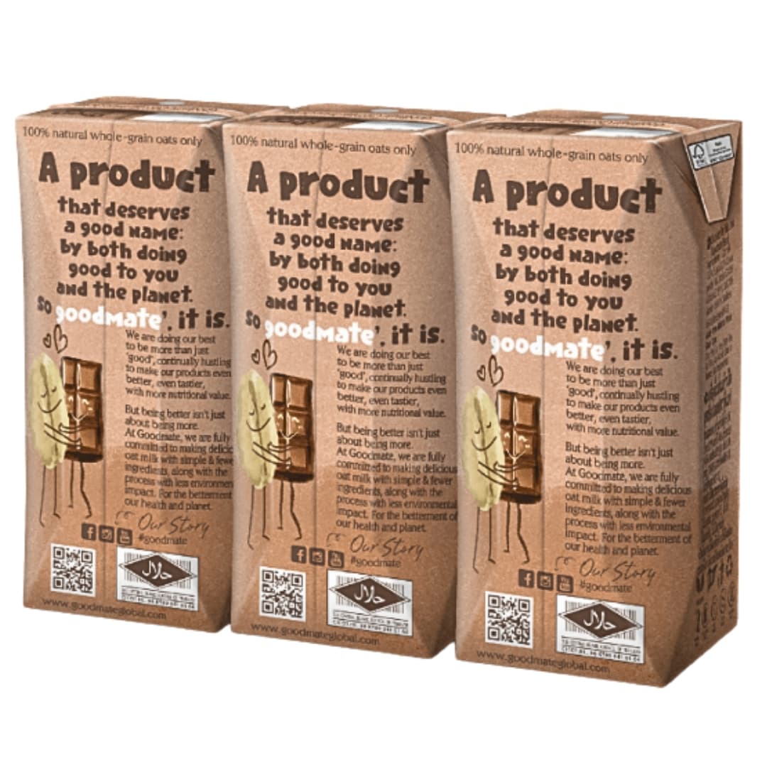 Chocolate Deluxe Oat Milk - Goodmate 2
