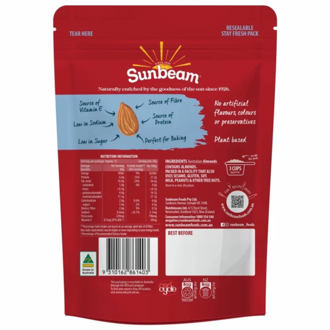 Almonds Meal - Sunbeam 2