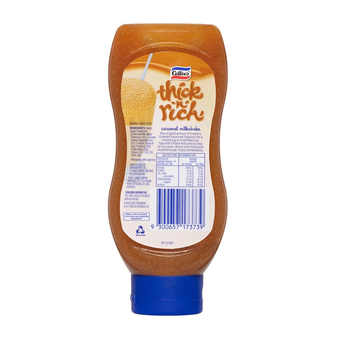 Thick 'n' Rich Caramel - Cottee's 2