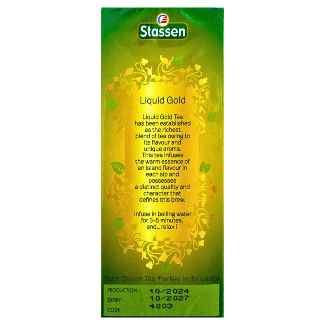 Liquid Gold Tea 2