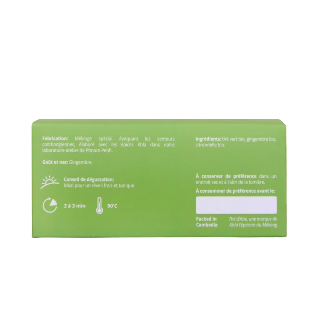 Organic Angkor Green Tea 2