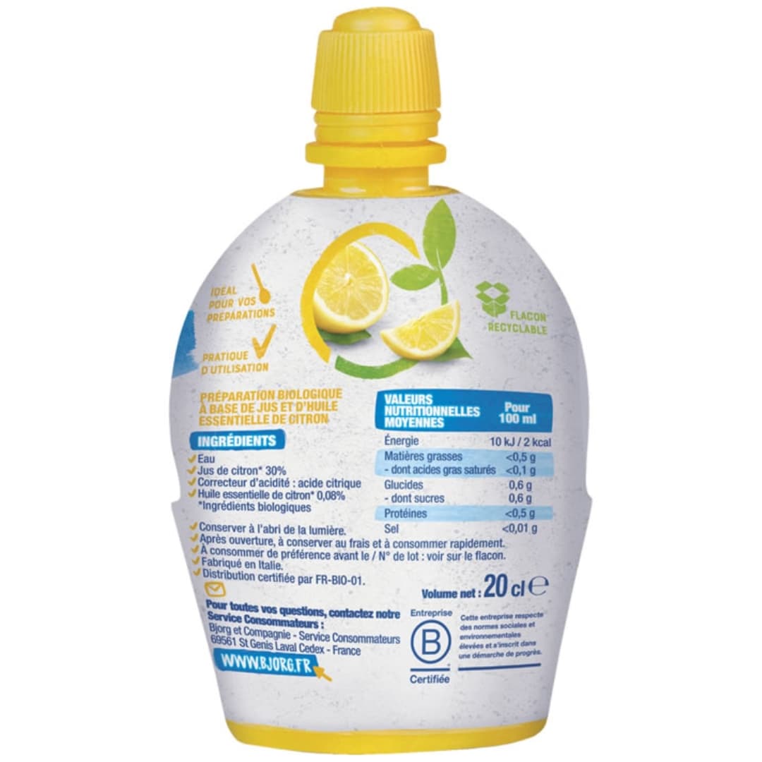 Organic lemon juice 2