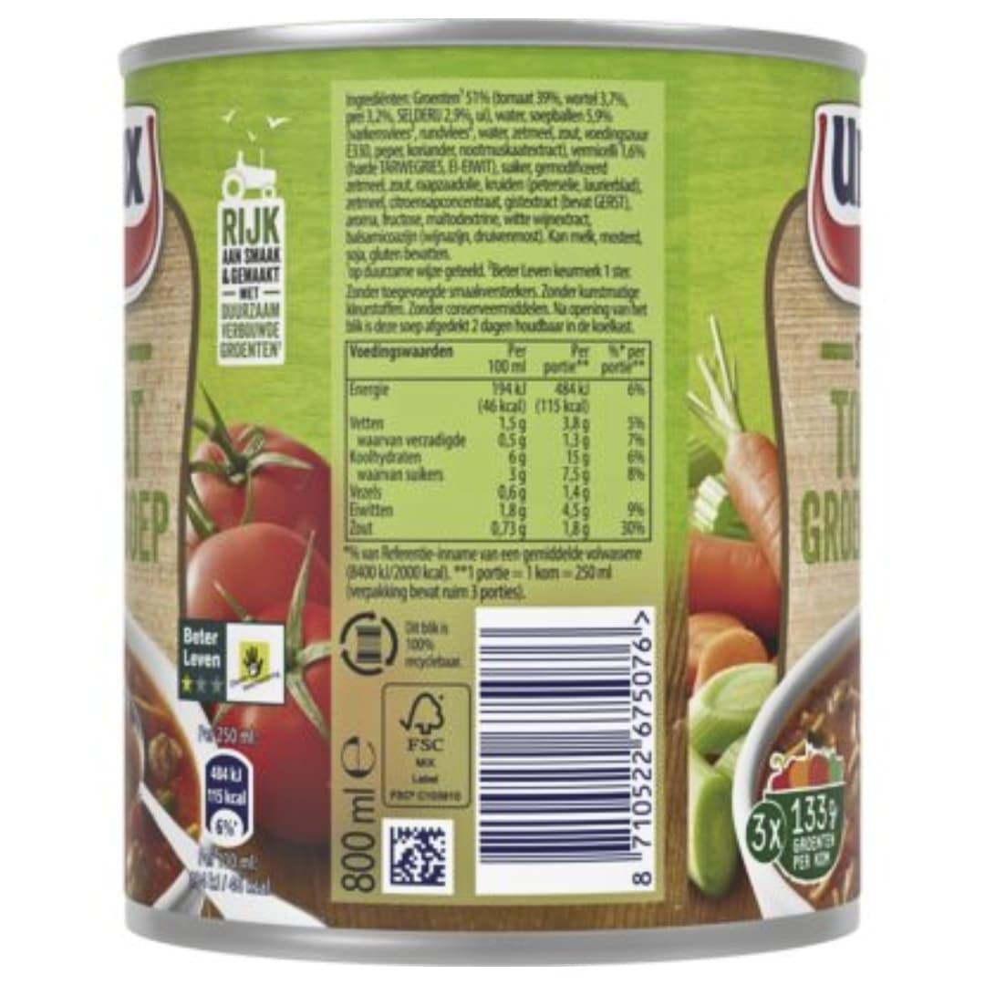 Tomato Vegetable Soup - Unox 2