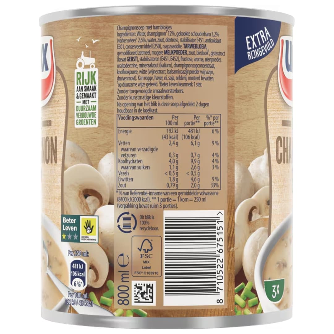 Mushroom Soup - Unox 2
