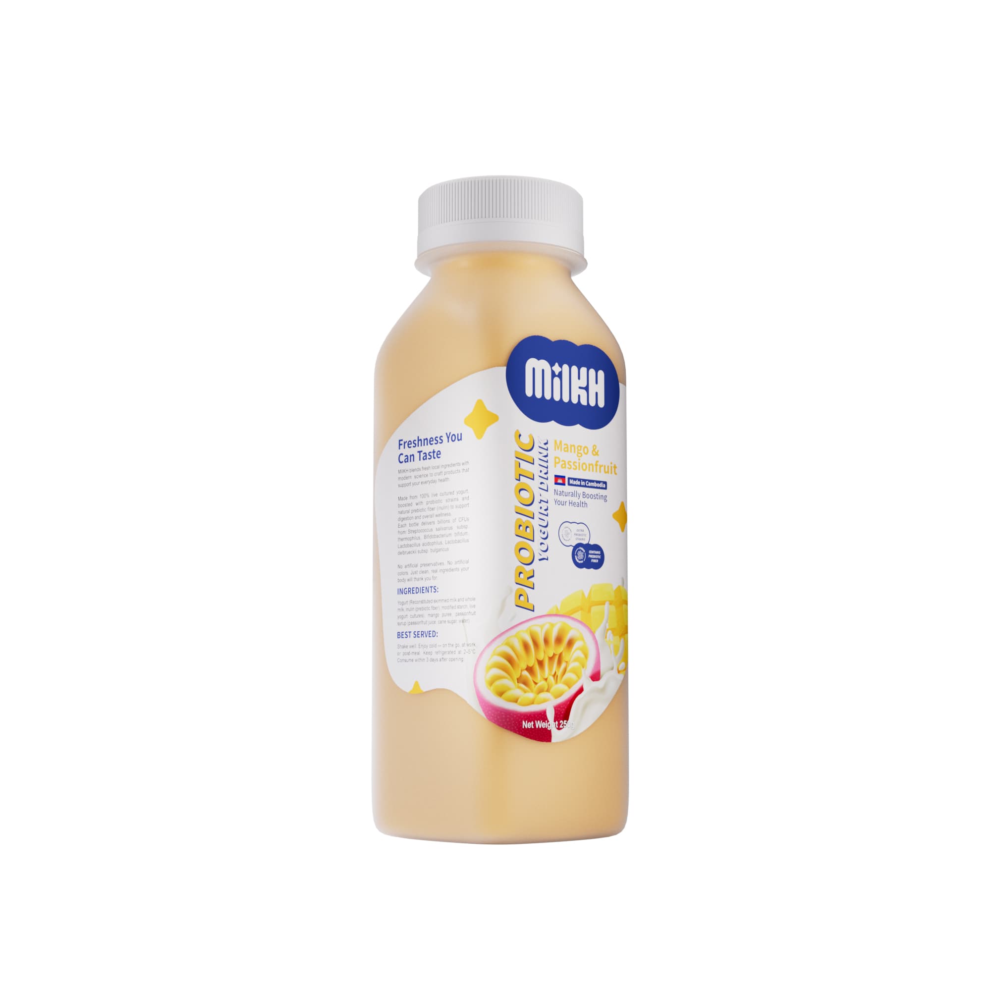 Probiotic Yogurt Drink Mango & Passionfruit 2