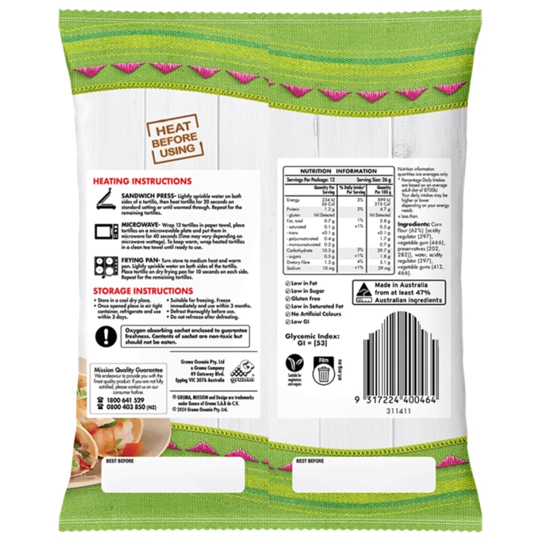 Tortillas White Corn 2