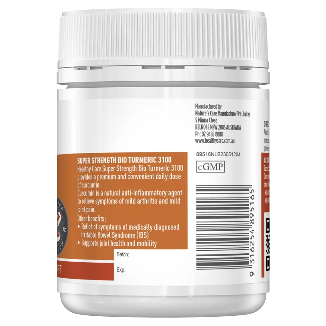 Super Strength Bio Turmeric 3100 2