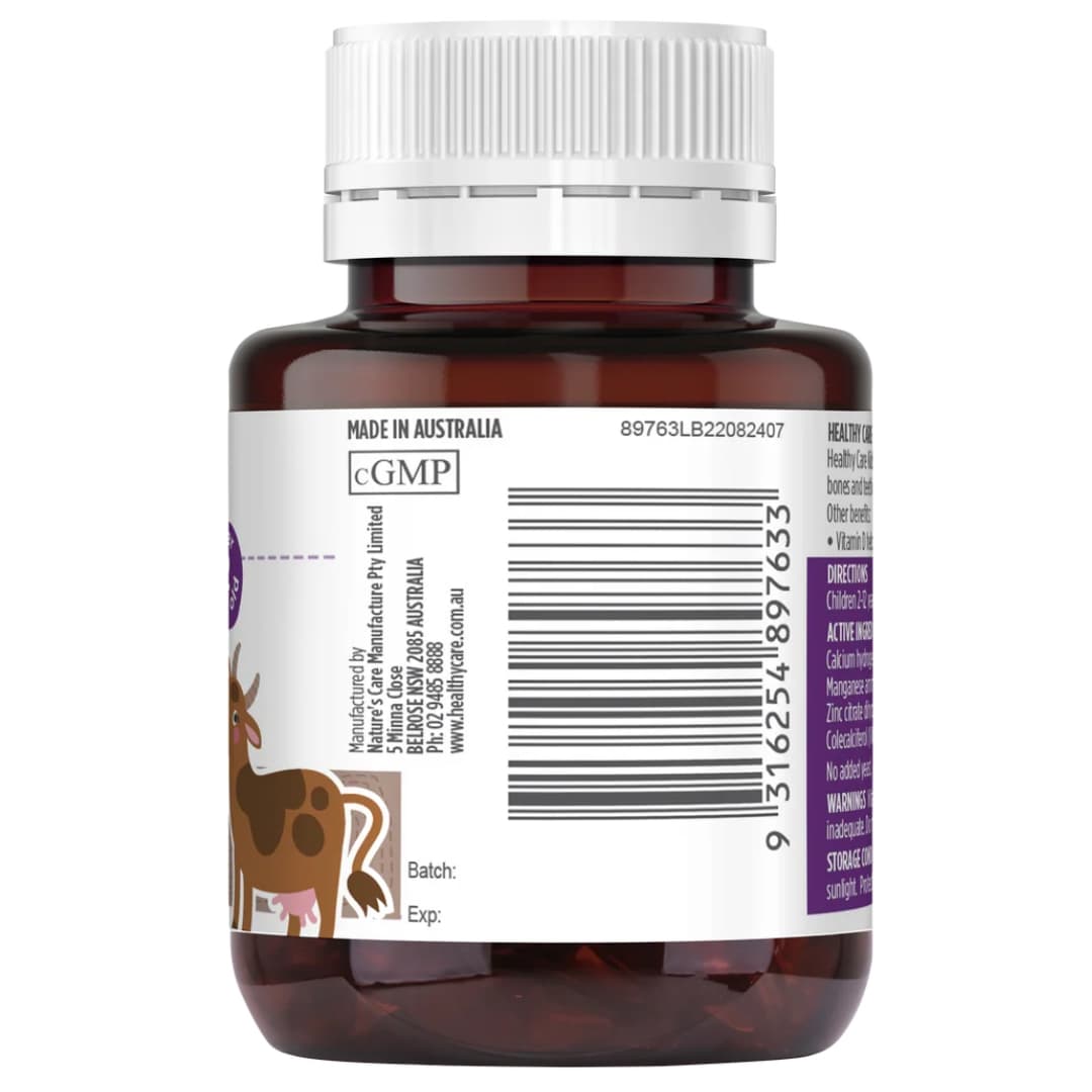 Kids Chewable Calcium Vitamin D3 3