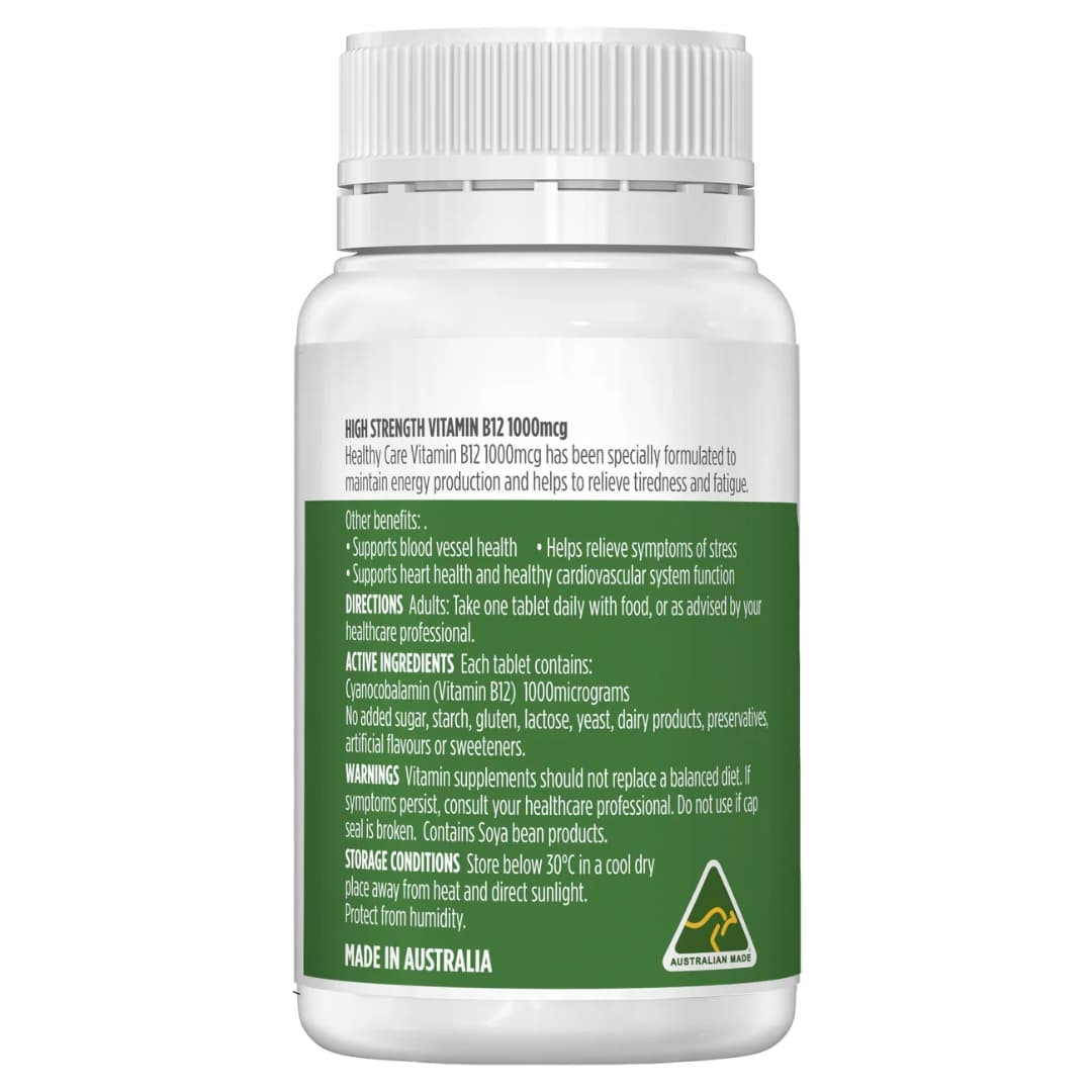 High Strength Vitamin B12 1000mcg 2