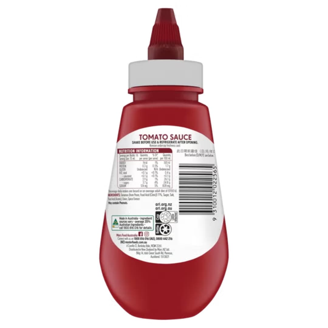 Tomato Sauce - Masterfoods 2