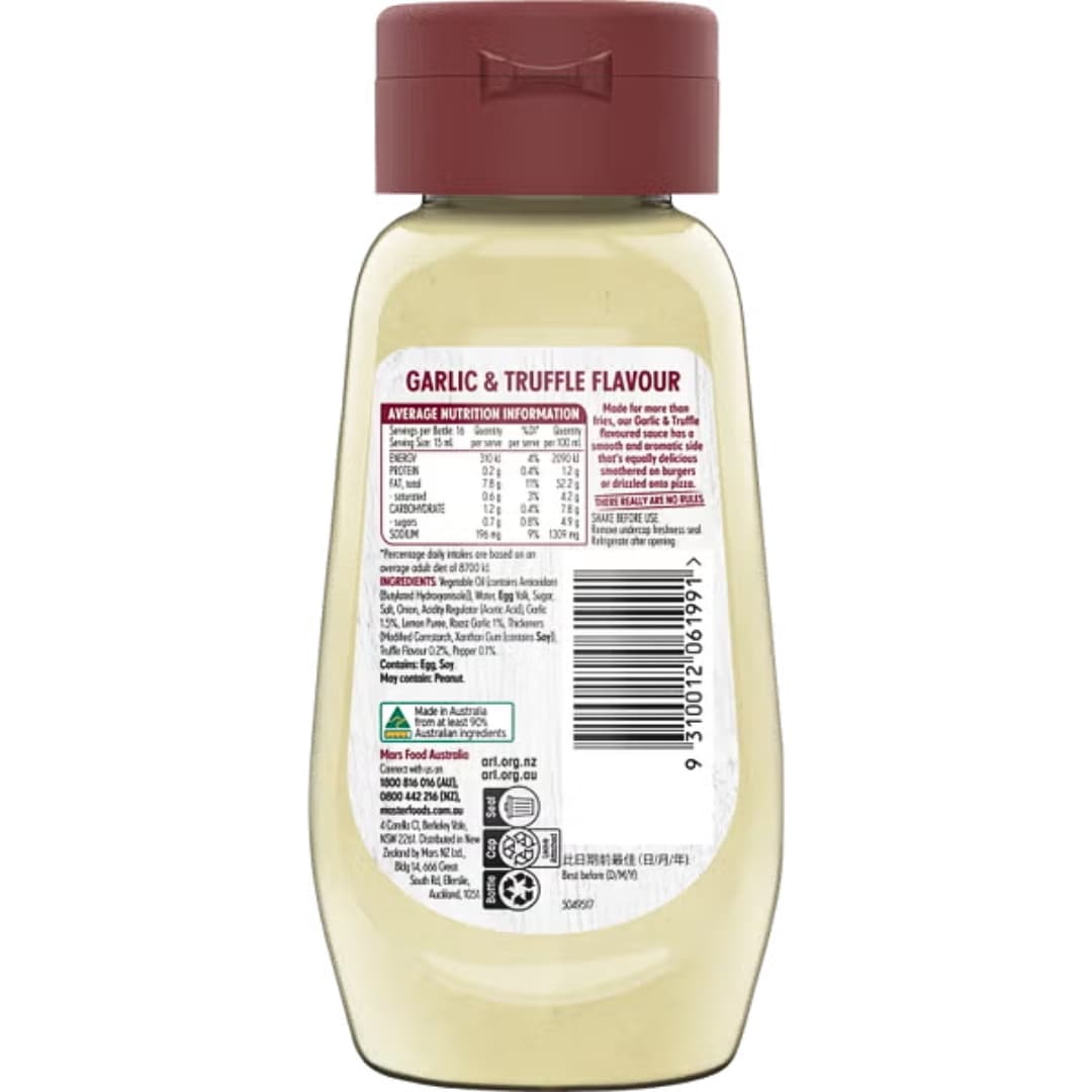 Garlic and Truffle Flavored Sauce 2